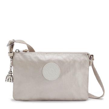 Kipling Creativity XB Metallic Crossbodytassen Beige | BE 1105AH